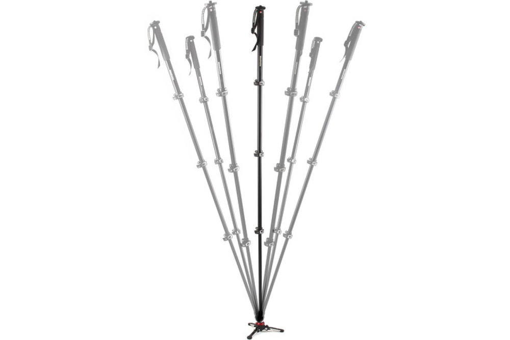 Монопод Manfrotto MVMXPRO500 для видеосъемки, алюминиевый сплав (с головой)