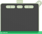 Графический планшет Parblo Ninos S Green