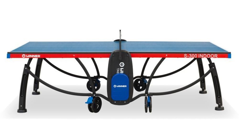 Теннисный стол складной для помещений "Winner S-300 Indoor" (274 Х 152.5 Х 76 см ) с сеткой