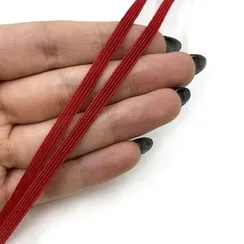 Резинка отделочная темно-красная 4 мм (цв. 101), K-195/4