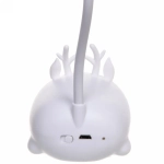 Светильник настольный «Marmalade-Олененок» LED 28,5*9,2*6,8см USB 5v 3w, Белый
