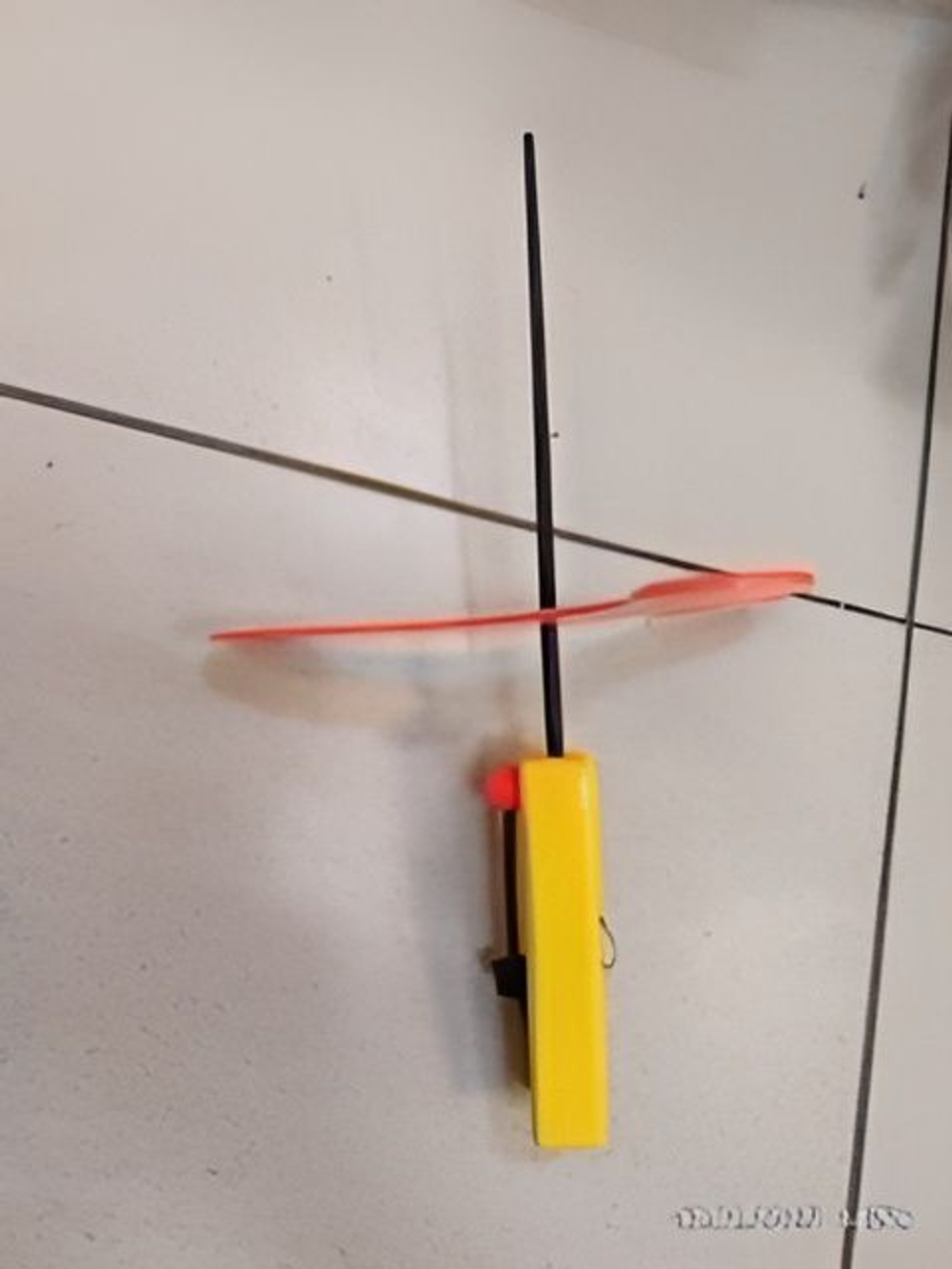 Зимняя удочка для рыбалки Кобылка оранжевая