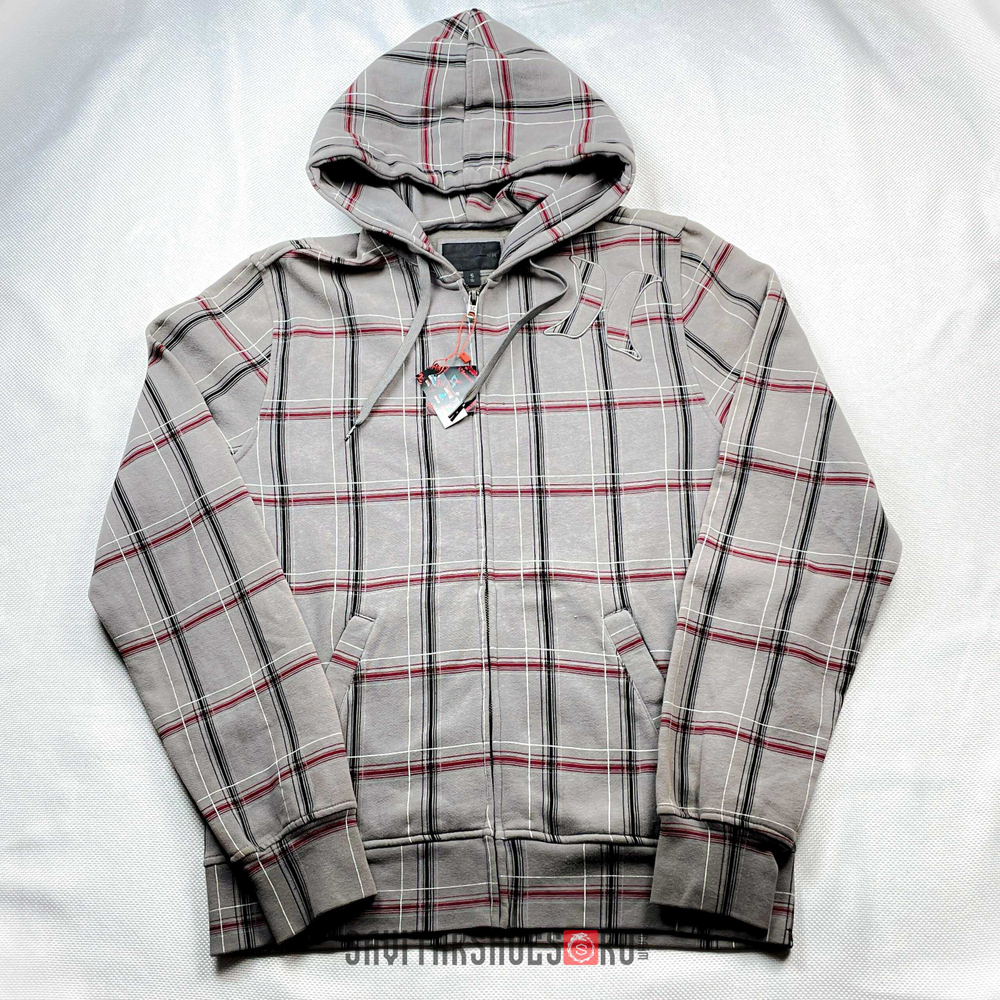 Винтажное зип-худи hurley