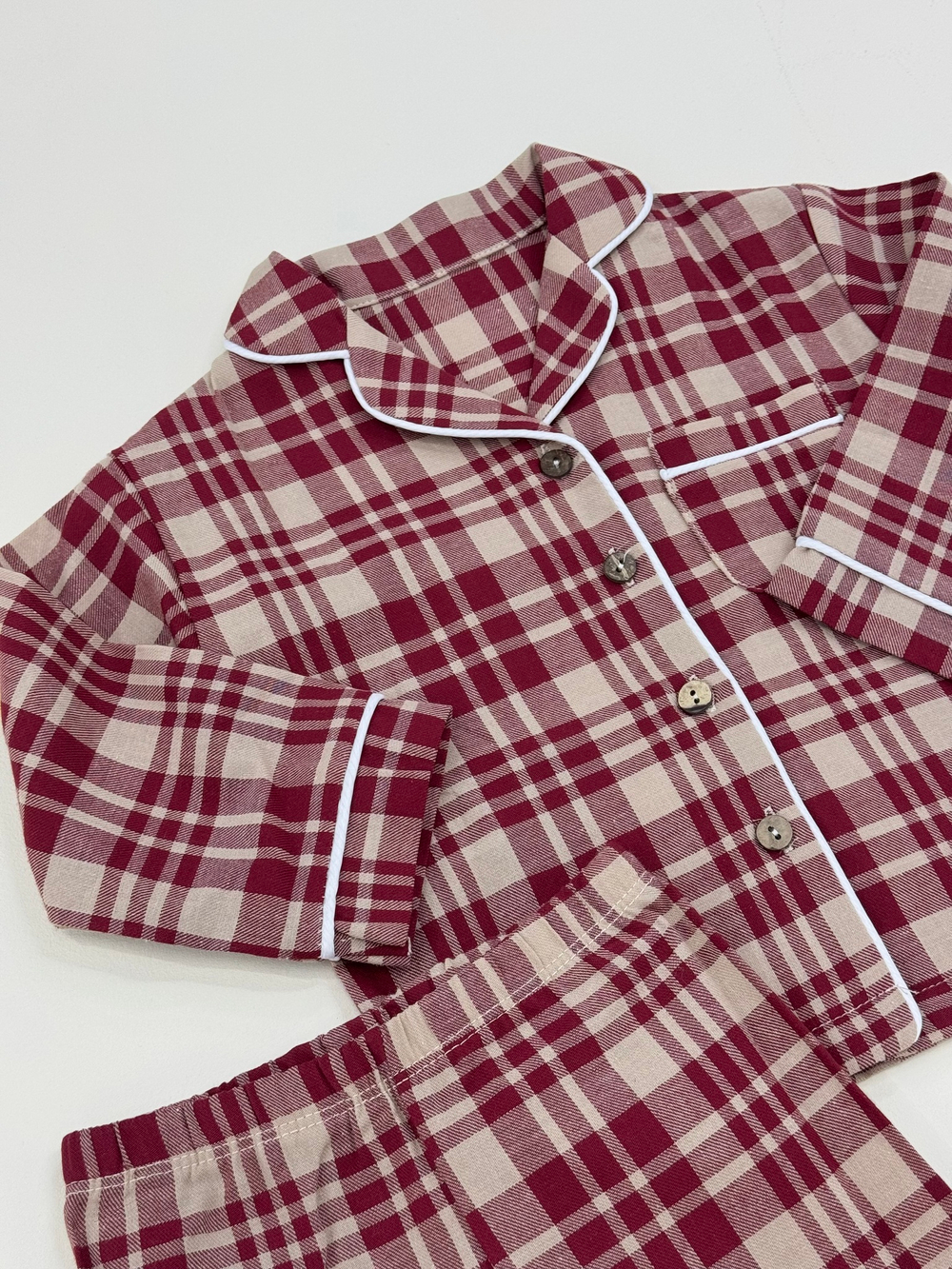 Пижама в клетку