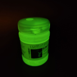 Краска для фасадных работ AcidColors Luminescent Glow Outdoor 250 грамм сине зеленое свечение