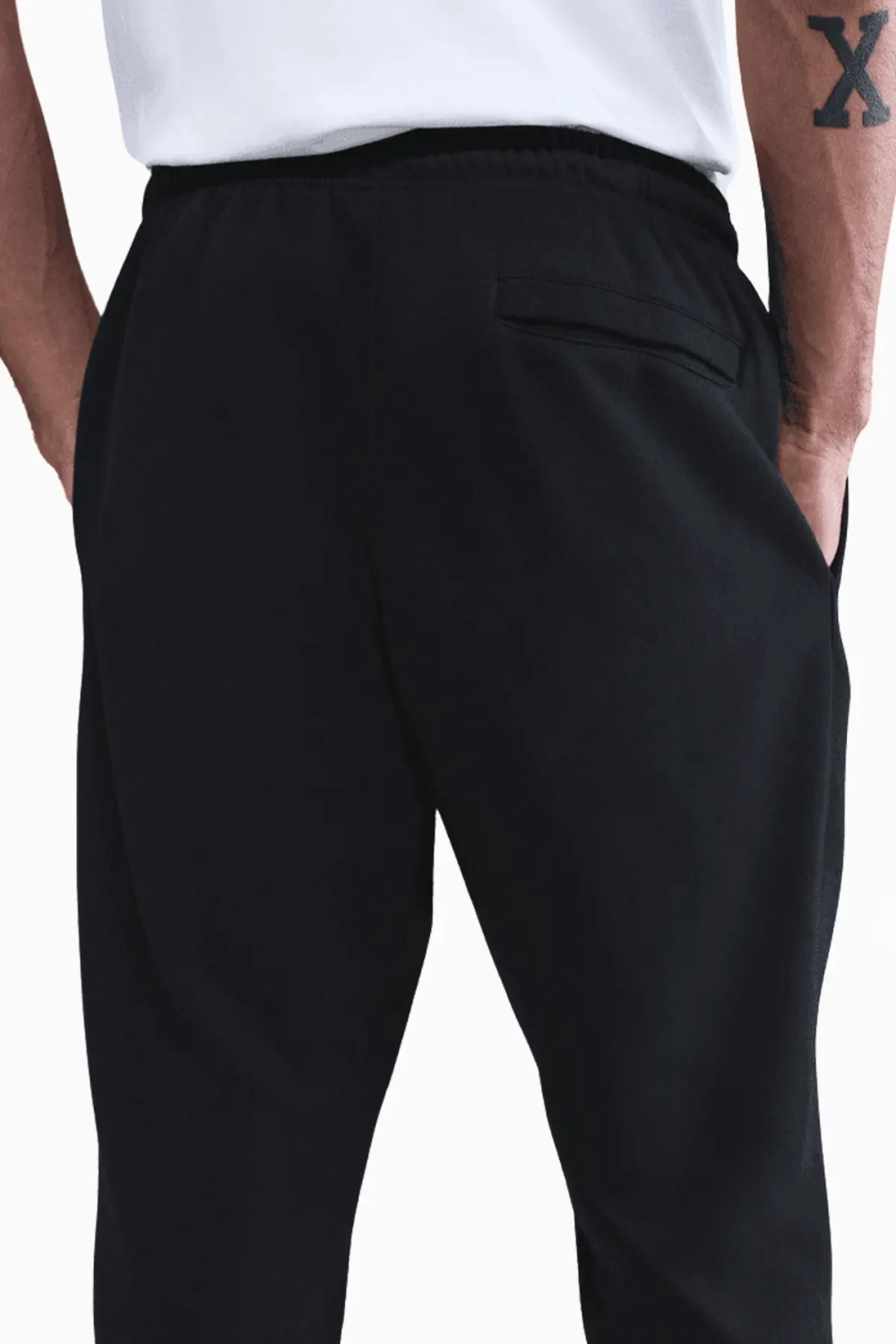 Штаны Nike Cuffed Brushed Fleece - черный