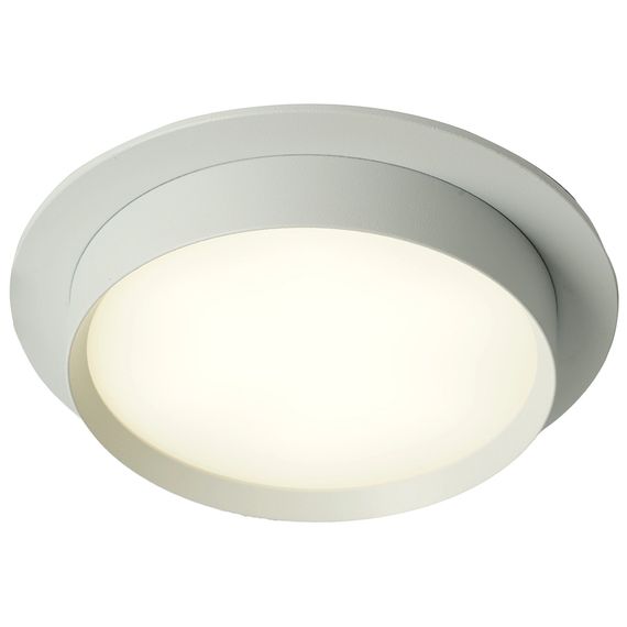 Светильник встраиваемый Feron DL507 потолочный GX53 белый круг 51350