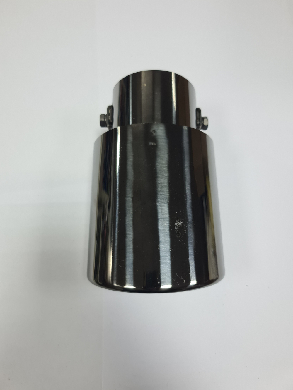 Насадка на глушитель универсальная тёмного цвета тюнинг