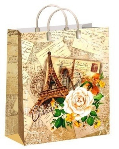 Пакет мягкий пластик 23х27 (150 мкм) "Шанталь" лам. (10/40 шт.) Интерпак