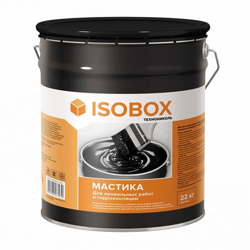 Мастика гидроизоляционная кровельная Изобокс 22 кг