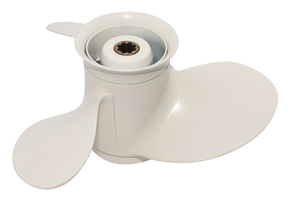 Гребной винт для Yamaha 9,9-20 л.с., диаметр 9-1/4 дюйма, шаг 9 дюймов, ступица 8 шлицов, арт: 683-45945-00-EL (10252096)