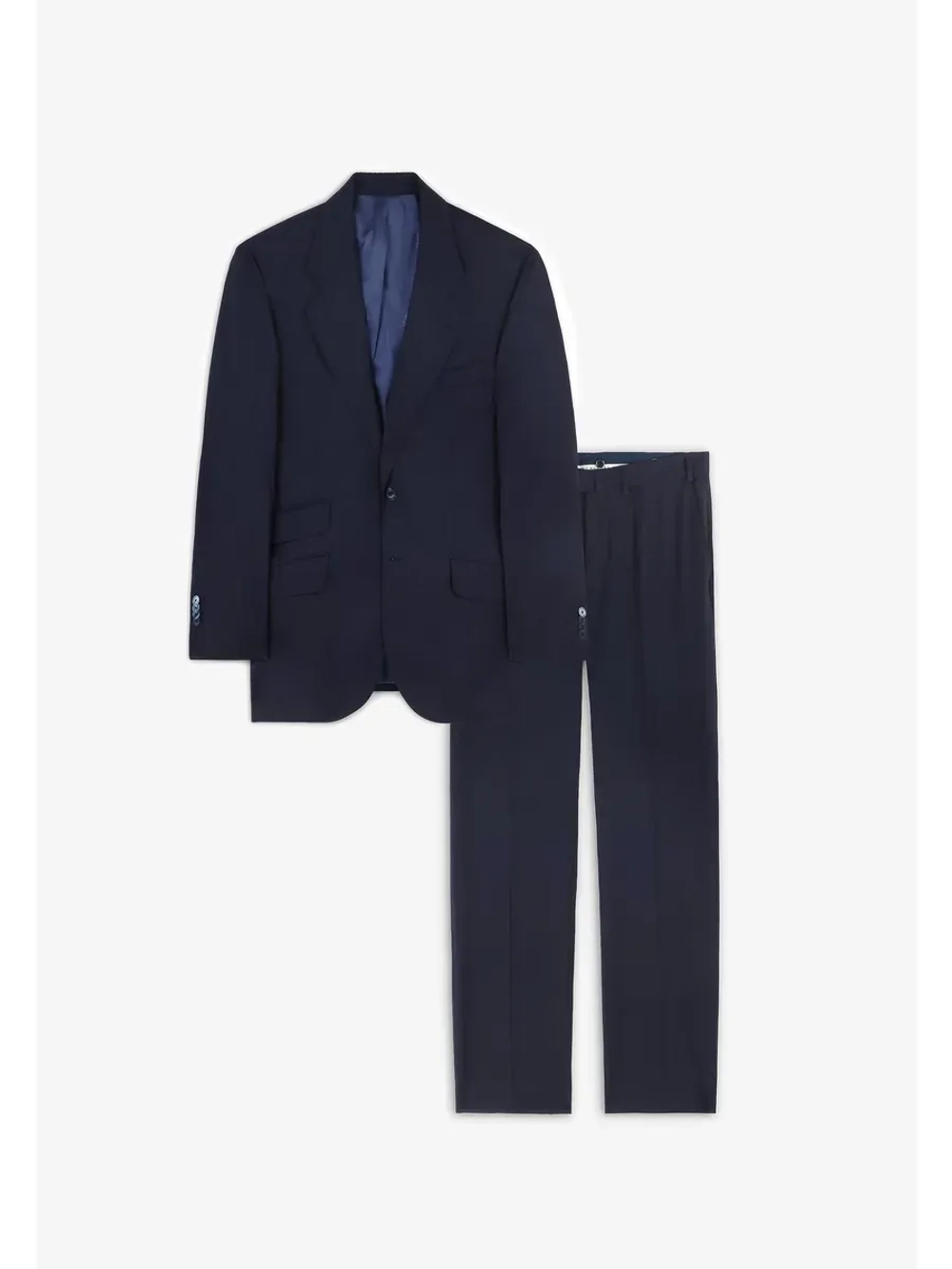 Костюм из 100% шерсти