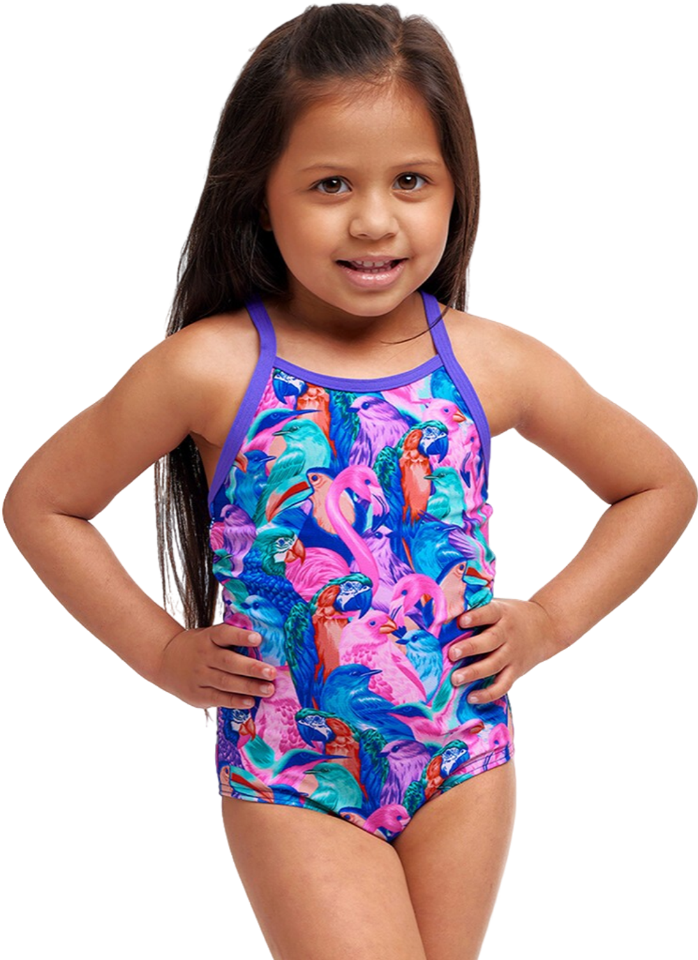 Купальник FUNKITA Toddler Girl's Birds Gone Wild