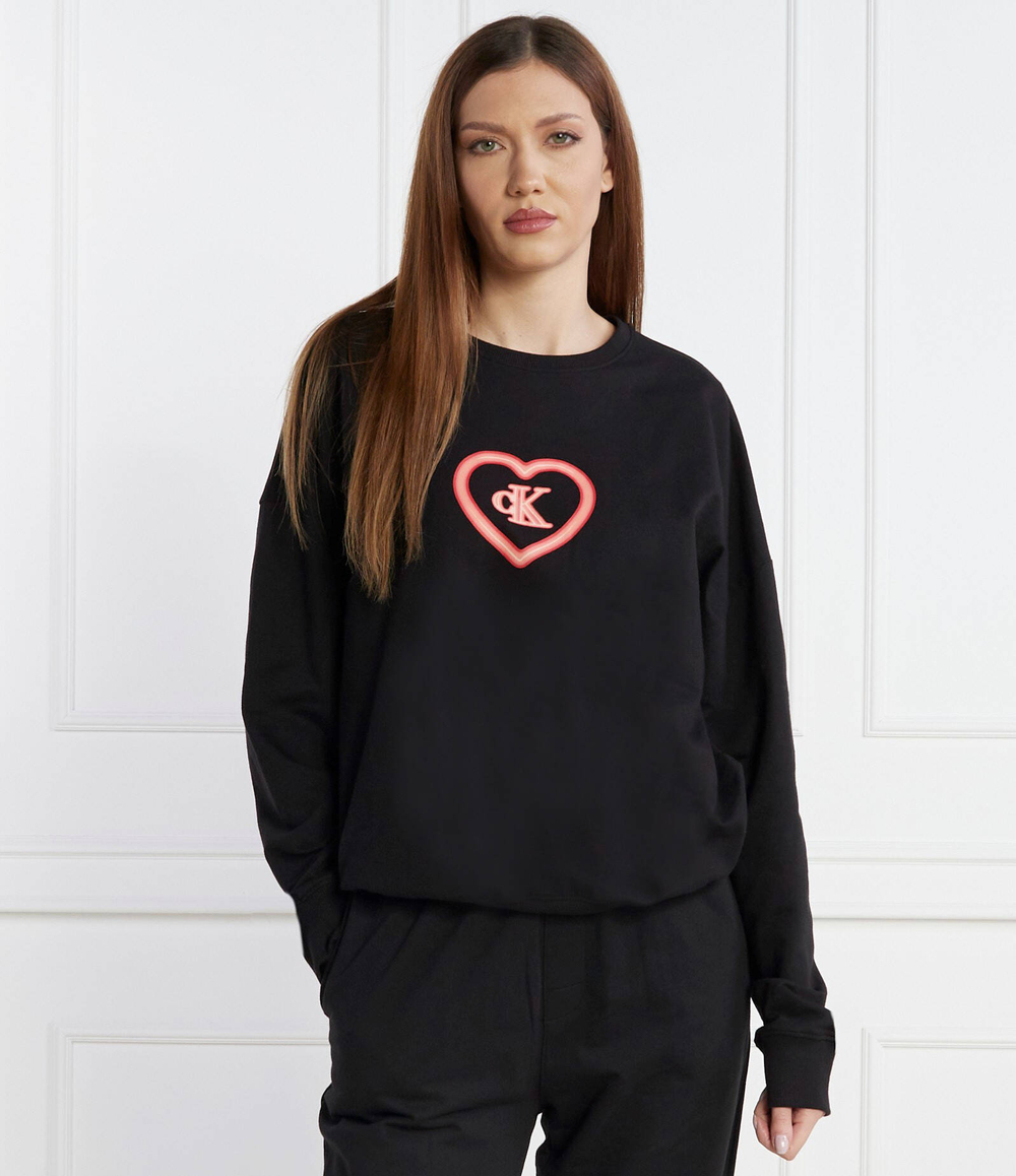 Худи Calvin Klein Underwear - черный(000QS7086E)