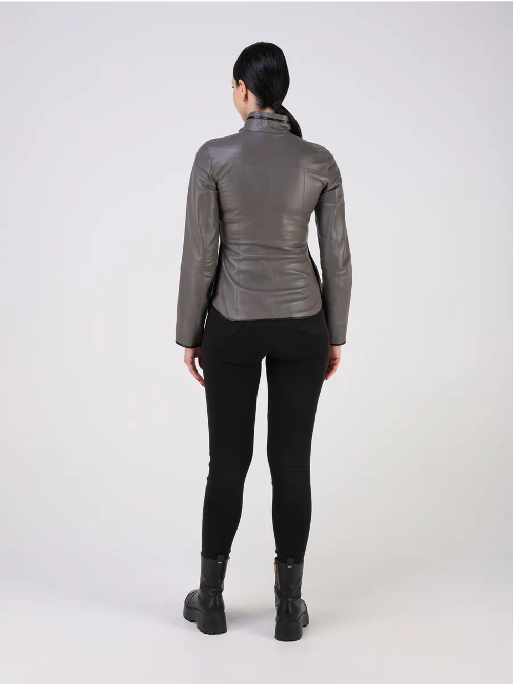 Кожаная куртка демисезонная двухсторонняя натуральная