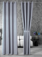 Комплект штор на люверсах - 2 шт