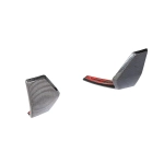 Карбоновый сплиттер переднего бампера для BMW X5 M Sport 2019-2020 БМВ обвес