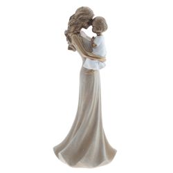 GAEM Фигурка декоративная "Девушка с ребенком", L9 W8,5 H21,5 см