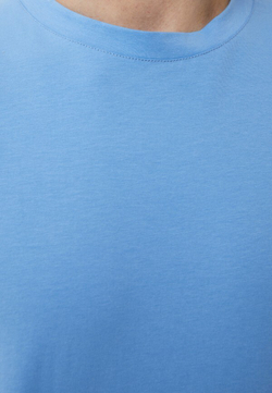 Футболка оверсайз унисекс Anyday  T-shirt 02, цвет голубой