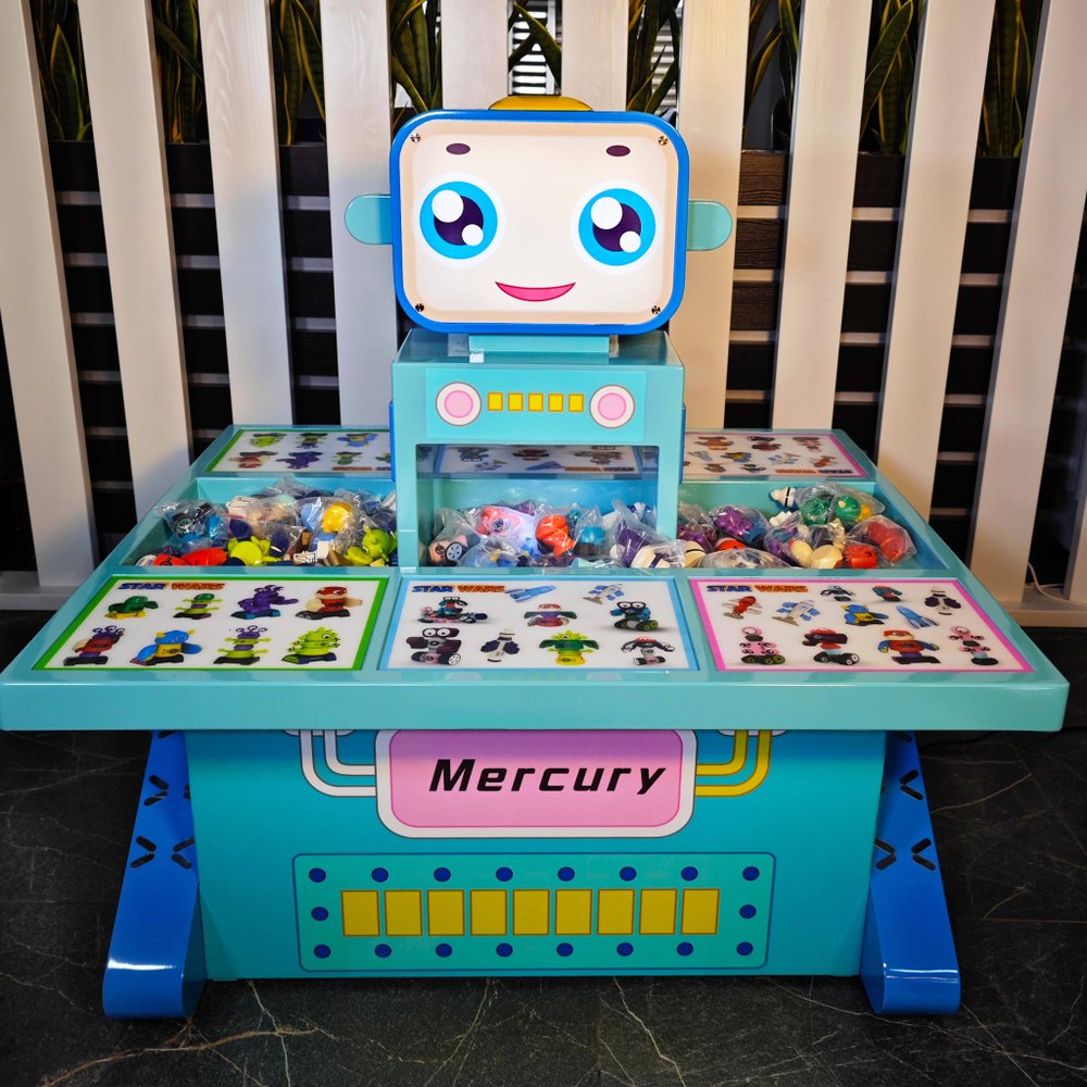 Стол с магнитным конструктором для детей "Mercury"