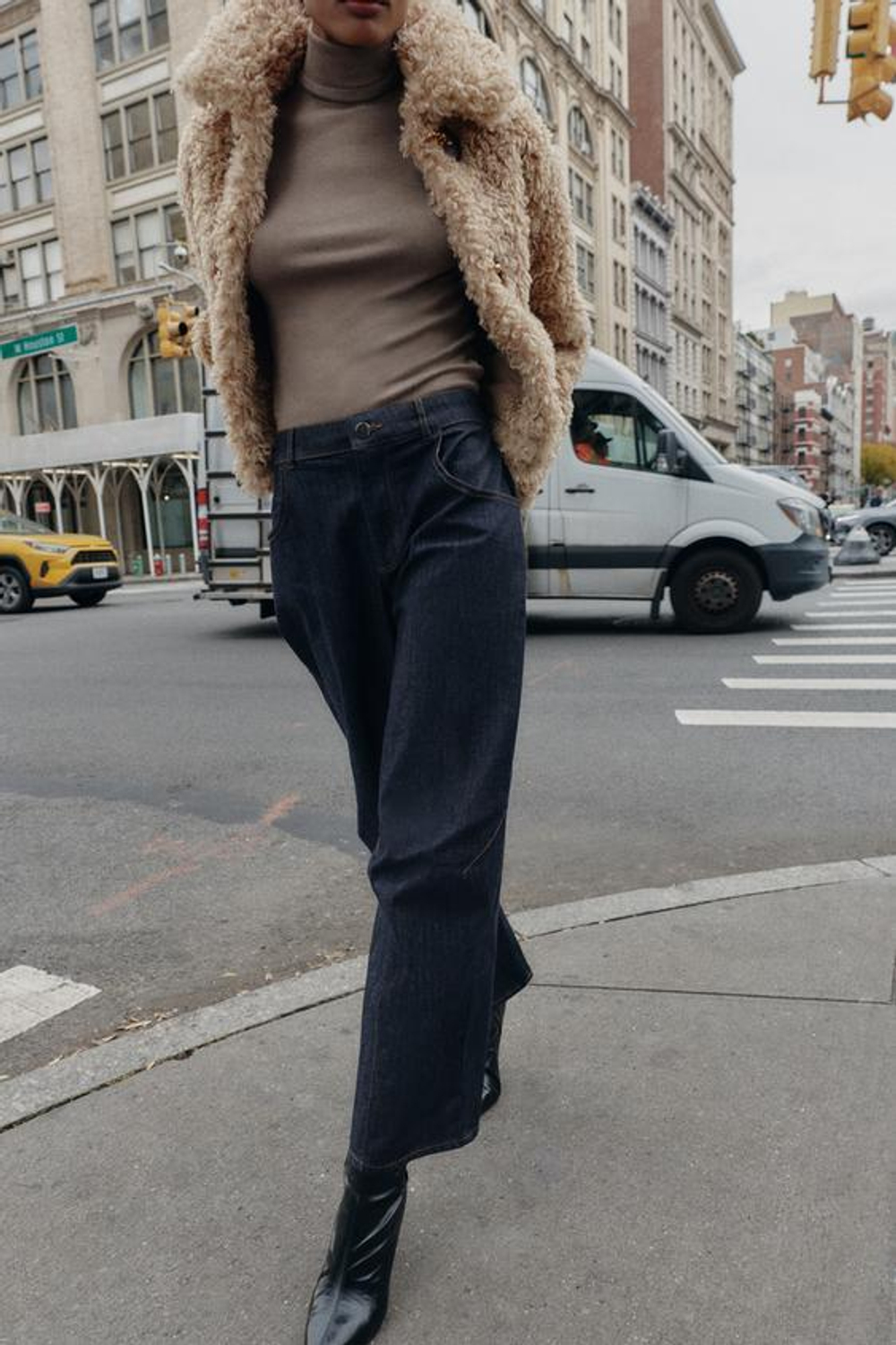 ZARA БРЮКИ BALLOON, СИНИЙ