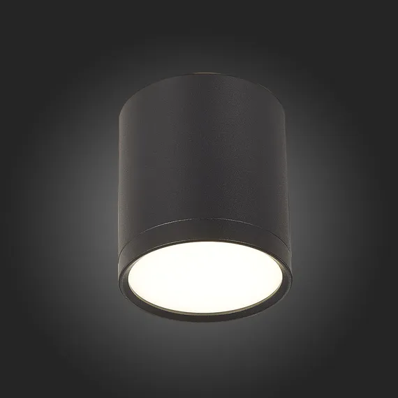 ST113.442.05 Светильник потолочный Черный LED 1*5W 4000K 390Lm Ra>90 120° IP20 D68xH75 170-240V Накладные светильники