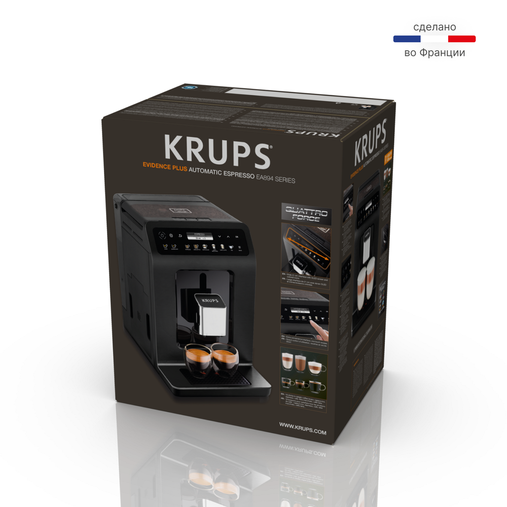 Кофемашина Krups EVIDENCE PLUS EA894810