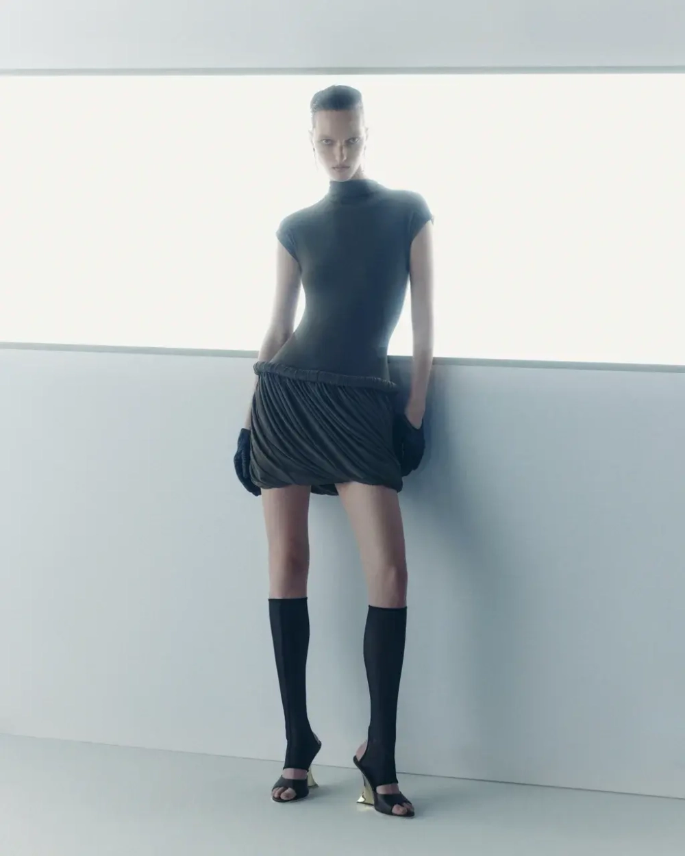 Гольфы из сетки