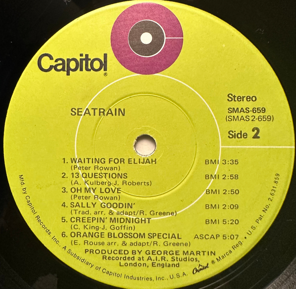 Seatrain - Seatrain (США 1971г.)