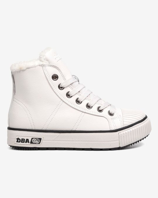 Кроссовки Два мяча зимние BBL WB-01 MF00 белые