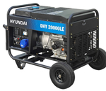 Электростанция дизельная с воздушным охлаждением HYUNDAI DHY 20000LE открытая