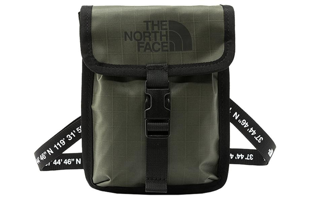 THE NORTH FACE The North Face 21L One Shoulder Crossbody Outdoor Bag Abrasion Resistant Material Green Unisex