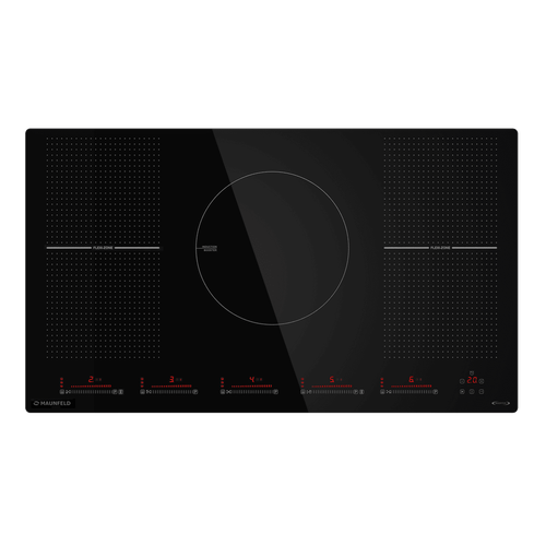 Индукционная варочная панель с двумя Flex Zone и Booster MAUNFELD CVI905SFBK Inverter