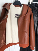 Кожаная куртка MIU MIU, арт. 482963576