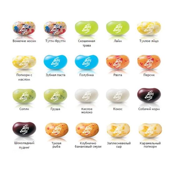 Конфеты Jelly Belly Bean Boozled Бин Бузлд с Рулеткой 5-ая версия 99г