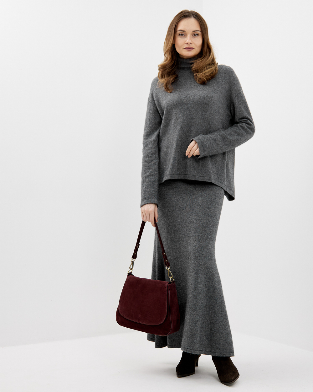 Сумка 907 15 бордовый