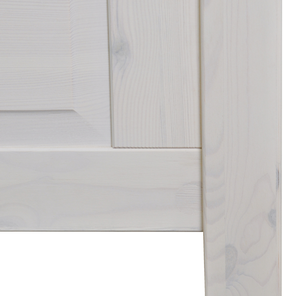 Кровать Боцен 180х200 двуспальная, белая из сосны