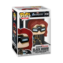 Funko POP Marvel: Avengers Game - Black Widow (Stark Tec