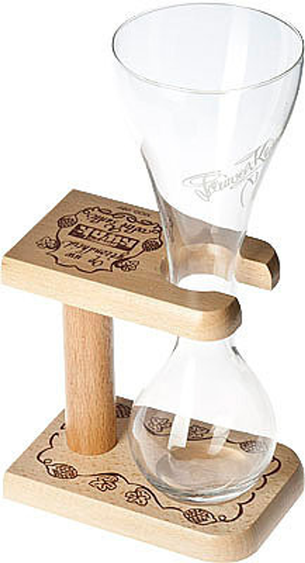 Бокал для пива Паувел Квак на деревянной подставке / Pauwel Kwak 330 мл