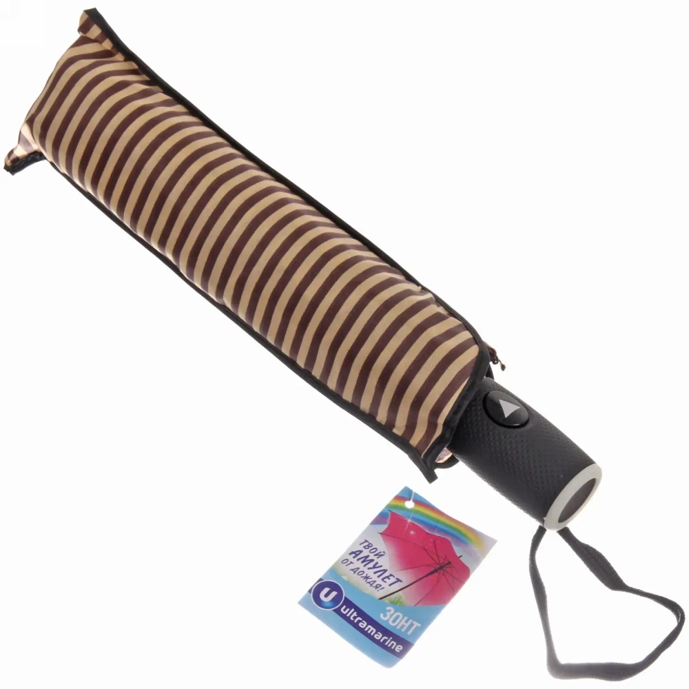 Зонт женский полуавтомат «Ультрамарин - Алента», микс 5 цветов, 8 спиц, d-100см, длина в слож. виде 68см