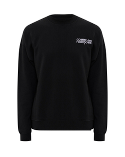 COMME DES FUCKDOWN СВИТШОТ ЧЕРНЫЙ