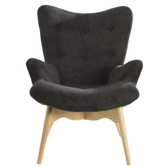 Кресло Contour темно-серое