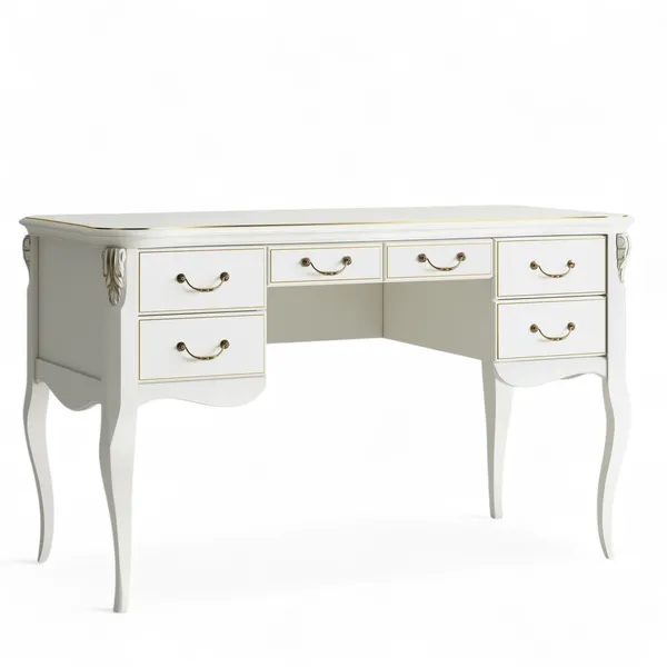 Кабинетный стол пристенный