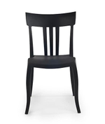 Стул пластиковый Papatya Trio-S, черный