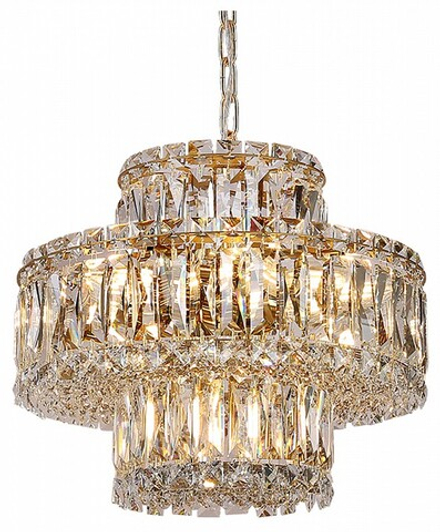 Подвесная люстра Newport 8450 8458+3/C gold