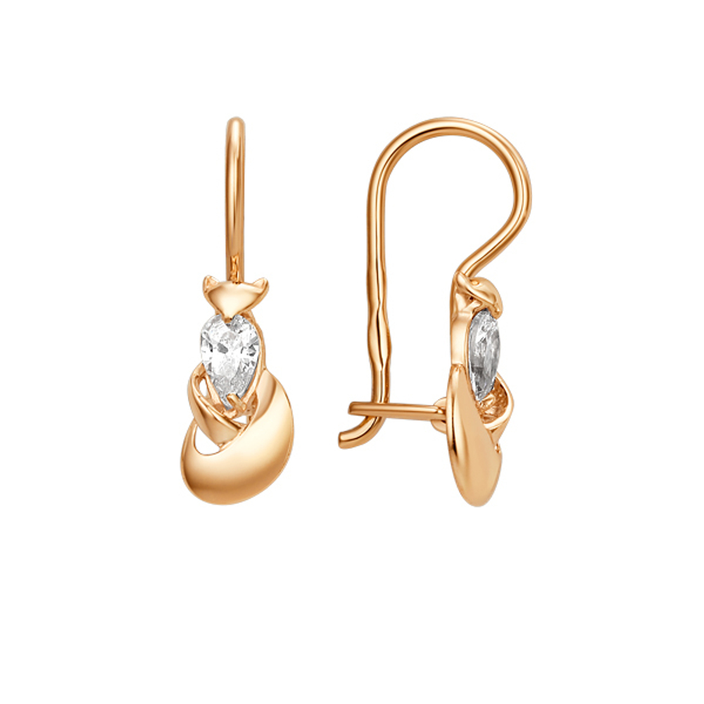 Серьги из золота 585 пробы