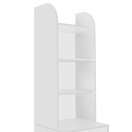 Модуль стеллажа с полками угловой Дэми СМД.08