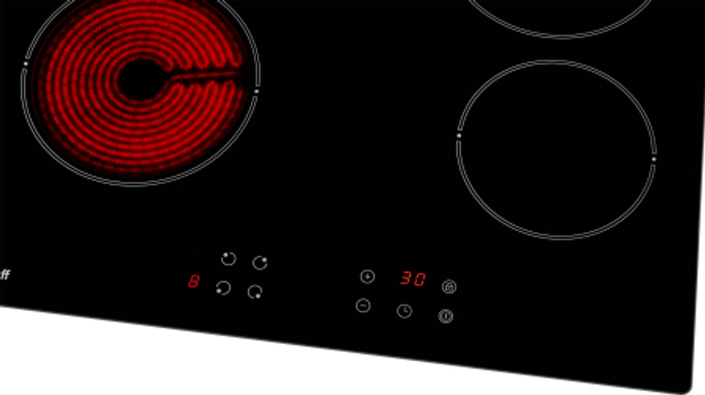 Встраиваемая электрическая варочная панель Weissgauff HV 640 BKS (435693)