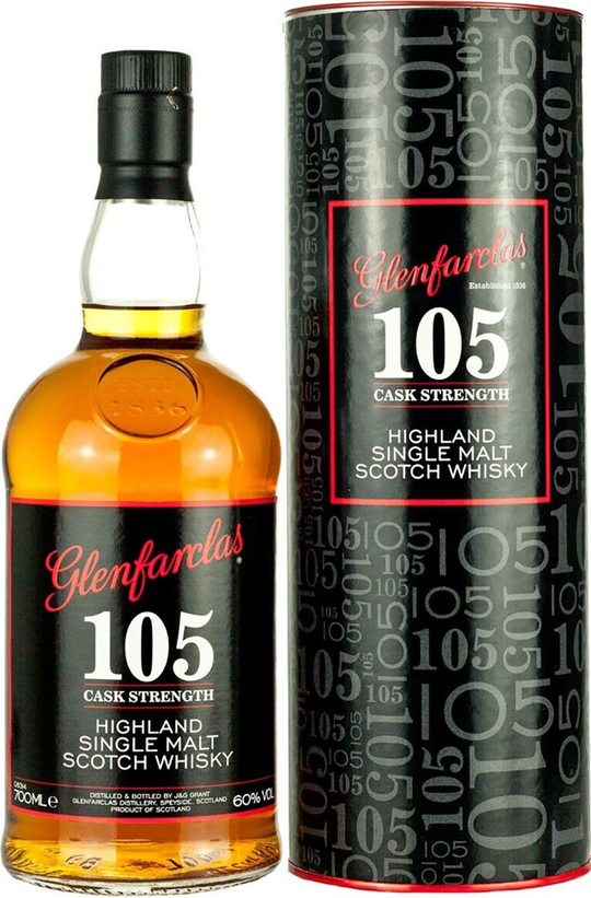Виски Glenfarclas 105 In Tube, 0.7 л