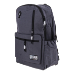 Рюкзак молодежный "Smile" 43,5*30,14см, чёрный, с кошельком